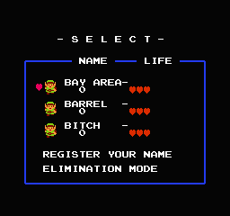 I once knew a girl named Bay Area Barrel Bitch. She lived up to her name when she trapped me in a barrel and dumped me into the bay.